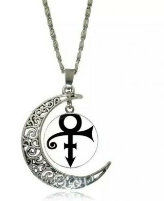 Prince Rogers Nelson Under The Cherry Moon Love Symbol Necklace