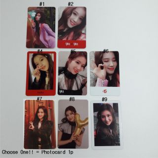Twice 6th Mini Yes Or Yes Sana Ver.  Official Selected Photocard 1p Kpop