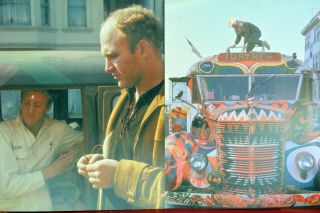 (2) 9 3/4 X 11 1/4 In.  Picture Poster Ken Kesey Furthur The Merry Pranksters