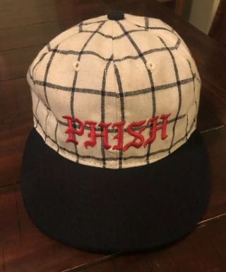 Phish Ebbets Field Flannel Wool Adjustable Baseball Hat