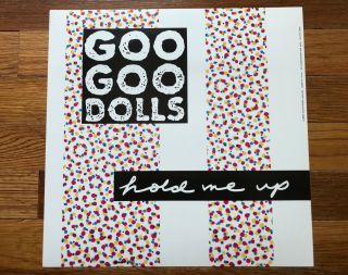 Goo Goo Dolls Hold Me Up Rare Promo 12 X 12 Poster Flat 