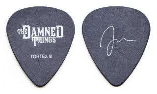 The Damned Things Joe Trohman Guitar Pick - 2011 Tour Fall Out Boy Anthrax