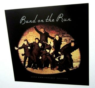 Band On The Run 1999 25th Anniversary Promo Flat Album Poster Paul McCartney 2