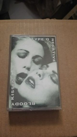Type O Negative " Bloody Kisses " 1993 Roadrunner Rr - 9100 - 4 Goth Rock Cassette