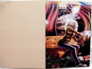 Iron Maiden Rare Christmas Card 1980 Limited Reprint