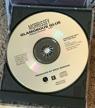 Morrissey Glamorous Glue 1 - Track Us Promo Single