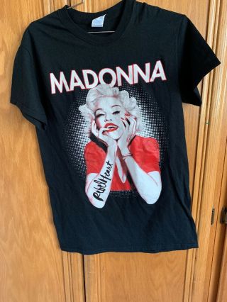 Madonna Rebel Heart Tour Shirt Concert T - Shirt Size S Black