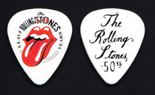 The Rolling Stones 50th Anniversary Promotional Guitar Pick 8 - 2012 Grrr