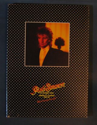 Rod Stewart " Le Grande Tour " 100 Page 1981 - 82 North America Tourbook The Faces