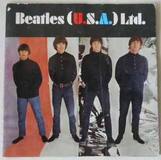 Beatles (u.  S.  A. ) Ltd Vintage 1966 Concert Tour Program Yeah Yeah Yeah