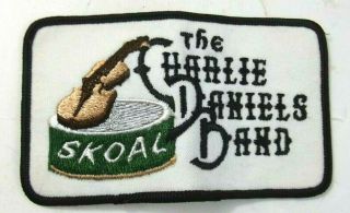 Skoal Charlie Daniels Band Large Patch Sew On