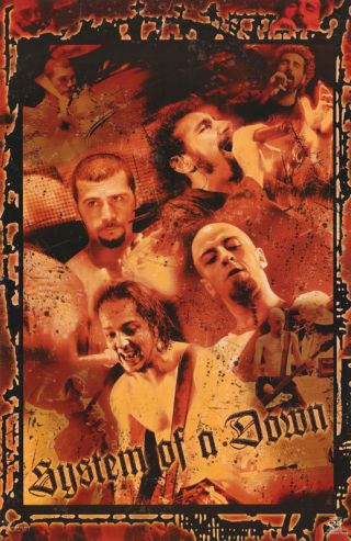 Poster : Music : System Of A Down - Collage - 9080 Rc31 E