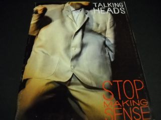 Talking Heads 1984 Color And Black & White Booklet For Stop Making Sense