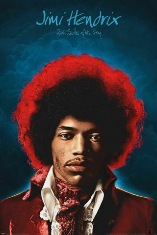 Jimi Hendrix - Both Sides Of The Sky Poster - 24x36 Music 4461