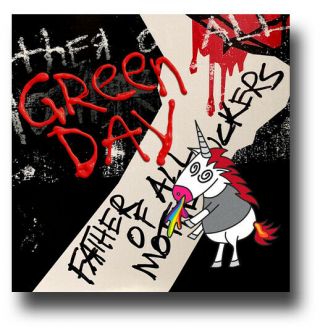 Green Day Poster Promo 2019 Father Of All Mfers 11 " X11 " Ships Sameday From Usa