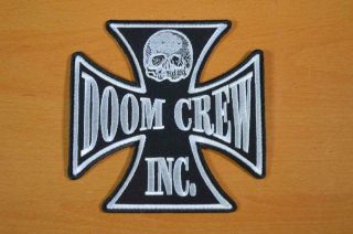 Black Label Society Doom Crew Patches Bls Patch Zakk Wylde " Damage Is Done "