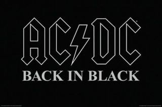Ac/dc - Back In Black Poster - 24x36 Music 241334