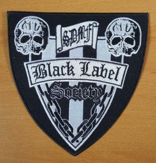 Black Label Society Sdmf Jacket Shield Patches