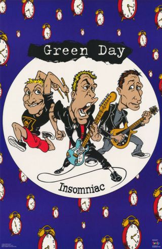 Poster :music : Green Day - Insomniac - 6504 Rc51 D