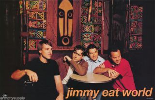 Poster : Music : Jimmy Eat World - All 4 Posed - 6564 Rp74 P