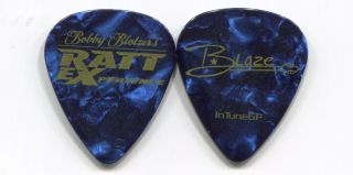Ratt 2016 Re - Invasion Tour Vip Guitar Pick Blaze Custom Concert Stage