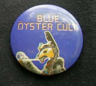 Blue Oyster Cult The Revolution By Night Concert Tour Button 1984