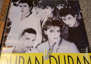 Vintage Duran Duran 1984 Madison Square Garden Concert Poster Tritec Concert Art 5