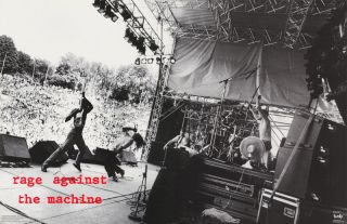 Poster : Music : Rage Against The Machine - Live - 6146 Rp68 R