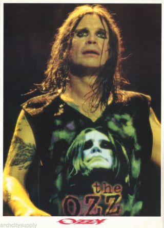 Poster : Music : Ozzy Osbourne - The Ozz - Rw7 L