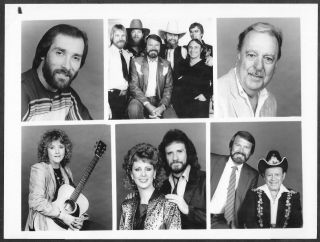 Glen Campbell Charlie Daniels Band Little Jimmy Dickens Tv Photo Countr