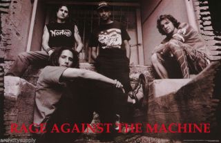 Poster : Music : Rage Against The Machine - Posed - 6199 Rw5 L