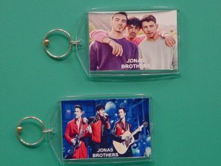Jonas Brothers - With 2 Photos - Designer Collectible Gift Keychain 03