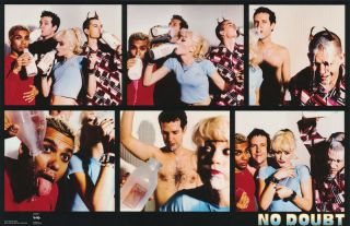 Poster: Music : No Doubt - Milk Montage - Gwen Stefani 6514 Rc55 Q
