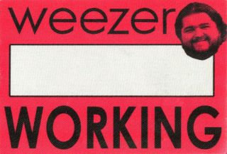 Weezer 2011 Hurley Concert Tour Backstage Pass Authentic Stage