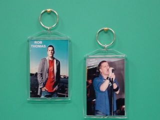 Rob Thomas - Matchbox 20 - With 2 Photos - Designer Collectible Gift Keychain