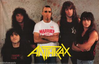 Poster : Music : Anthrax - All 5 Posed - Anp001 Lw3 Q
