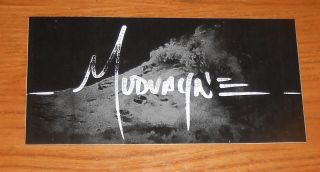 Mudvayne Sticker 2 - Sided 2005 Promo 6x3