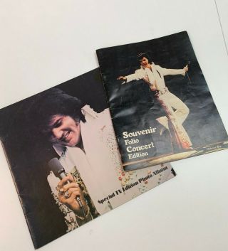 Elvis Presley 1976 Souvenir Tour Photo Album Plus Extra