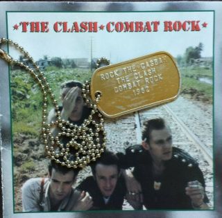 The Clash Rock The Casbah Army Dog Tag Combat Rock 82 Punk Sex Pistols