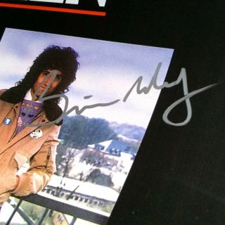 QUEEN SIGNED AUTOGRAPHS FREDDIE MERCURY BRIAN MAY TAYLOR DEACON PROMO POSTER 7