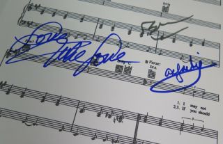 Brian Wilson THE BEACH BOYS Signed Autograph 