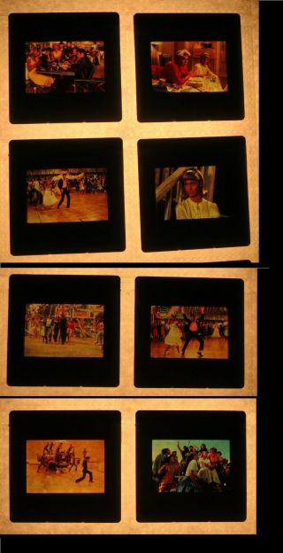 73 - GREASE 35mm Press Kit Color Slides TRAVOLTA OLIVIA NEWTON - JOHN 6