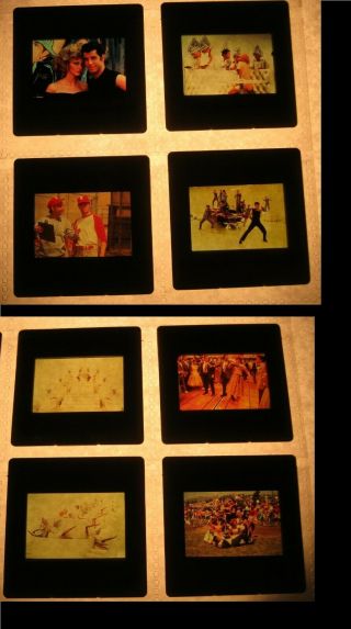 73 - GREASE 35mm Press Kit Color Slides TRAVOLTA OLIVIA NEWTON - JOHN 7