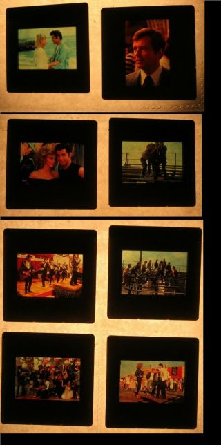 73 - GREASE 35mm Press Kit Color Slides TRAVOLTA OLIVIA NEWTON - JOHN 8