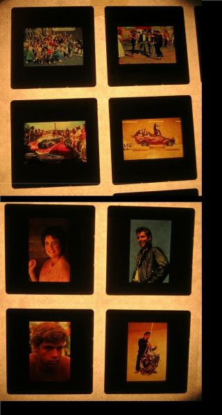 73 - GREASE 35mm Press Kit Color Slides TRAVOLTA OLIVIA NEWTON - JOHN 9