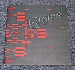 Orig 1976 Eagles (don Henley,  Glenn Frey,  Joe Walsh, ) Concert Program / 24 Pgs.