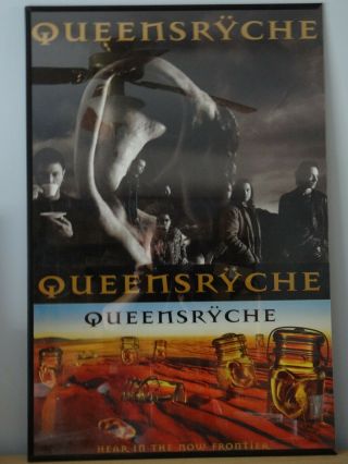 Vintage Queensryche Hear In The Now Frontier Album Promo Poster (rare)