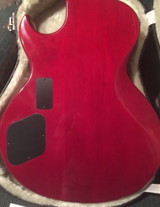 Sammy Hagar Signed 1997 Washburn Red Rocker Limited Edition RR100 Guitar 8