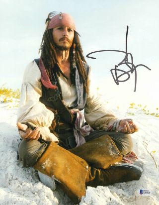 Johnny Depp Signed 