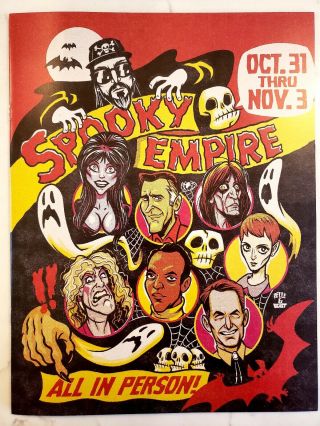 TWISTED SISTER SIGNED SPOOKY EMPIRE CONVENTION BACKDROP AUTOGRAPHED 1 OF A KIND 3